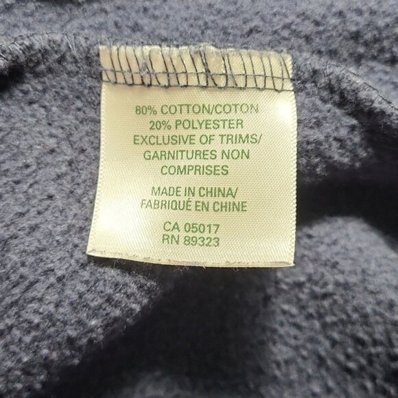 Vintage Roots Men's Sweater Size XL 1/4 Zip Fleece Blue - Picture 7 of 8